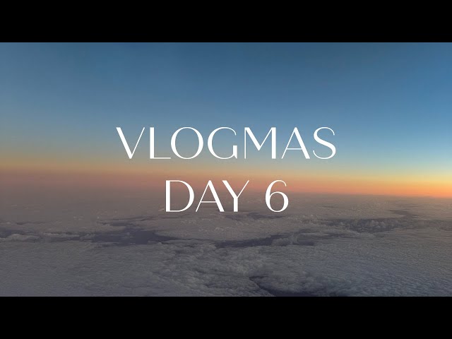 vlogmas day 6! - travel with me from London to Florida