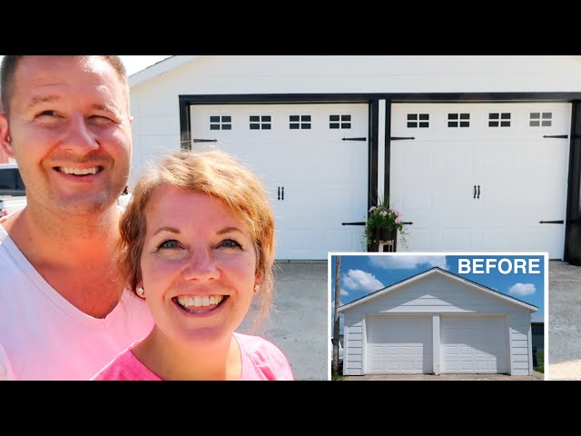 $30 Garage Makeover! Before and Afters (Budget friendly ideas!)