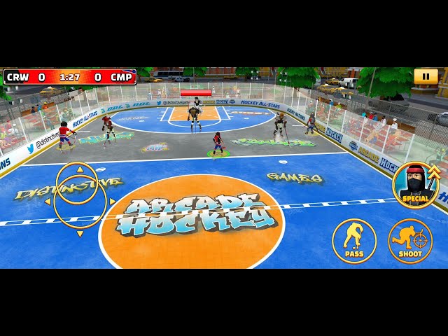 Arcade Hockey (by Distinctive Games) - sports game for Android and iOS - gameplay.