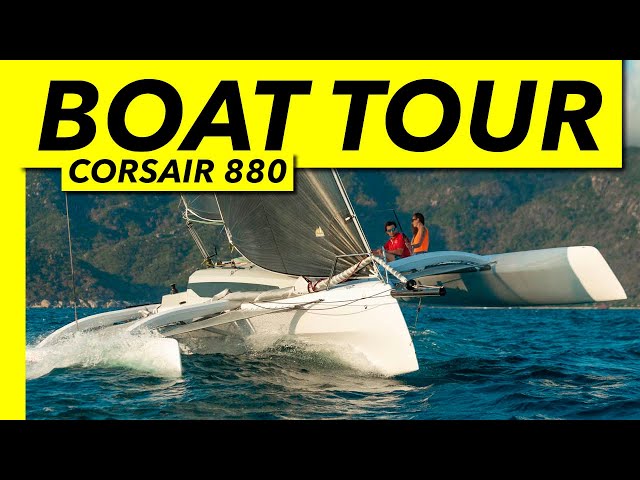 Fancy doing 25 knots in a 28 footer? | Corsair 880 tour | Yachting Monthly