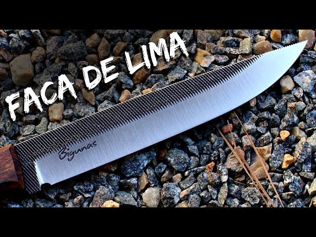 Making a KNIFE from an OLD FILE | How to make a knife