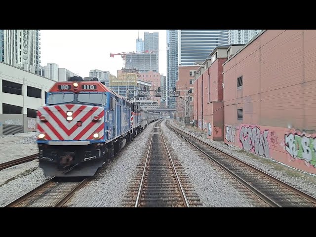 Full Ride | Metra Train #2222 | Big Timber - Chicago Union Station