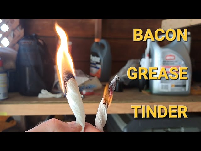 Bacon Grease Tinder