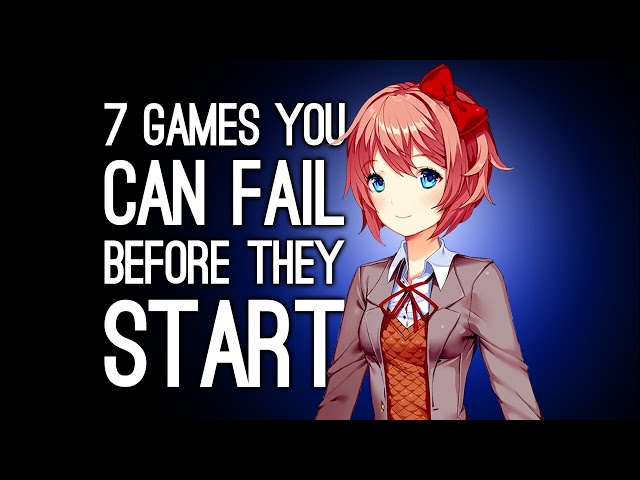 7 Games You Can Fail Before They Even Start
