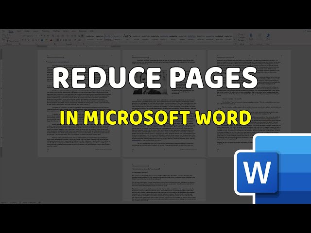 How to Reduce Pages in Microsoft Word