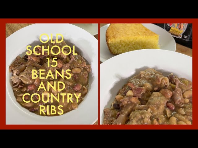The Best Beans I Ever Tasted In My Life/15 BEANS AND PORK RIBS TIPS  ( IN THE INSTANT POT)