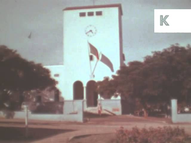 1960s Zambia, City Street Scenes, Africa Archive Footage