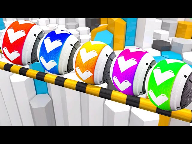 GYRO BALLS - All Levels NEW UPDATE Gameplay Android, iOS #213 GyroSphere Trials