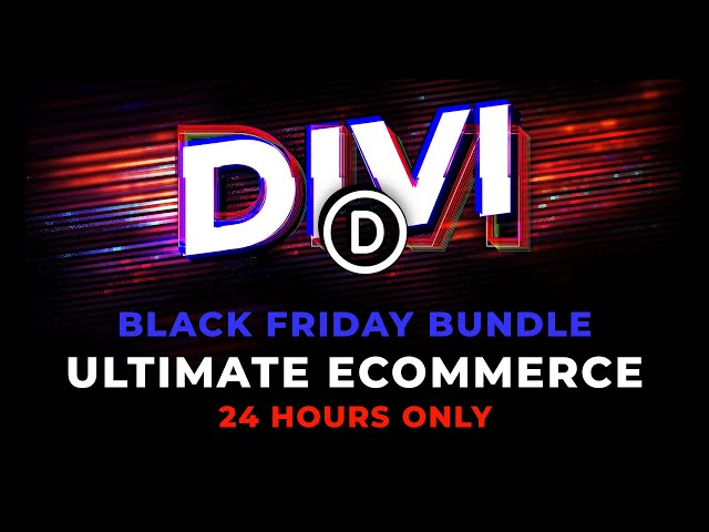 Check Out Our Massive Black Friday eCommerce Bundle, Deal Expires Today!