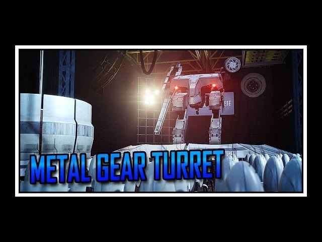Portal - Metal Gear Turret