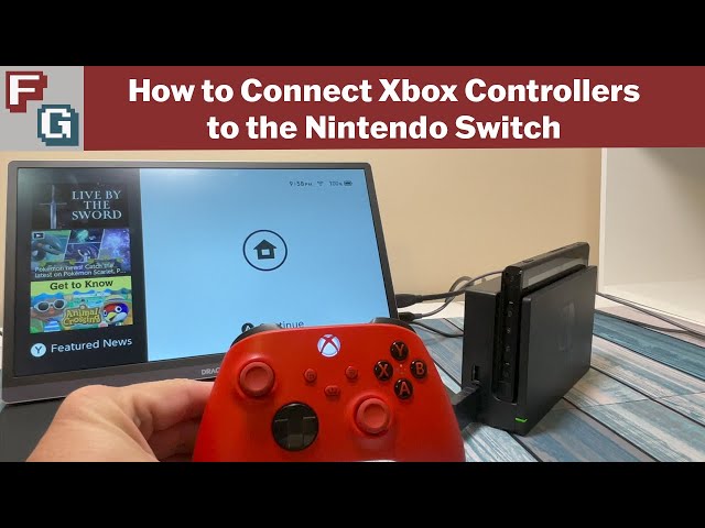 How to connect Xbox Series X / S Controllers to the Nintendo Switch