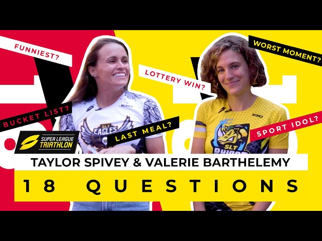 18 Questions With Pro Triathletes Taylor Spivey And Valerie Barthelemy