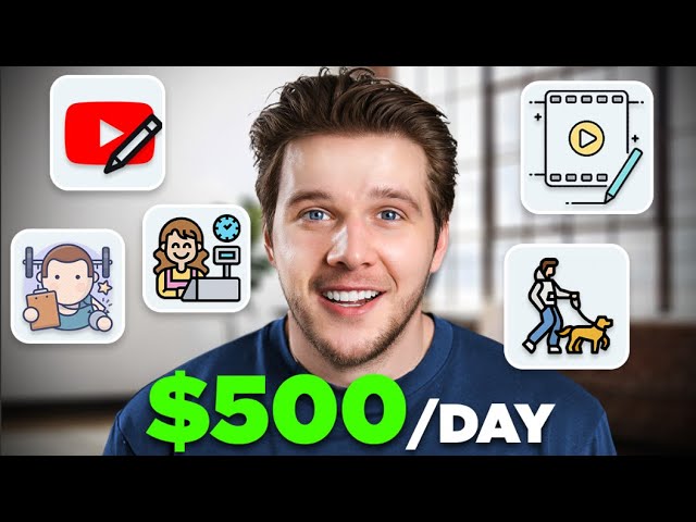 5 Best Side Hustles 2023 ($500/Day)