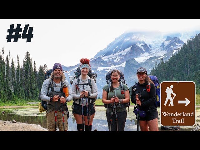BACKPACKING THE WONDERLAND TRAIL | MOUNT RAINIER 2021 | Golden Lakes to Klapatche Park - Day 4