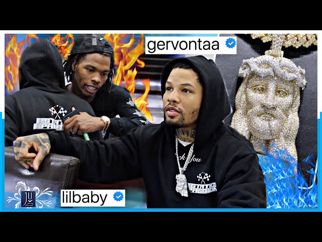 GERVONTA DAVIS runs into LIL BABY at Jewelry Unlimited