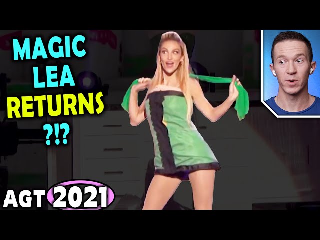 Magician REACTS to Léa Kyle 2ND PERFORMANCE Quick-Change magic on America's Got Talent 2021