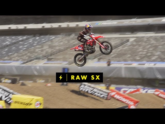 2023 East Rutherford Supercross | Press Day RAW Footage Of The 250 Regions