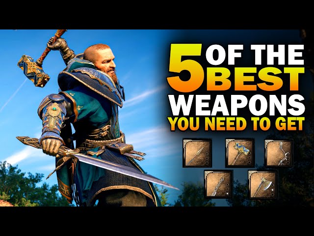 5 Of The Best WEAPONS You Need To Get In Assassin's Creed Valhalla