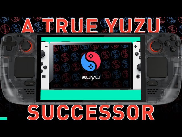 「Suyu - The TRUE Yuzu successor - Running on Steam Deck」