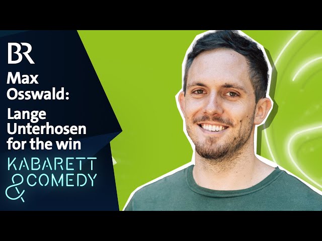 Max Osswald: Ich steh zu meiner Uncoolness | BAYERN 3 Comedy Stage | BR Kabarett & Comedy