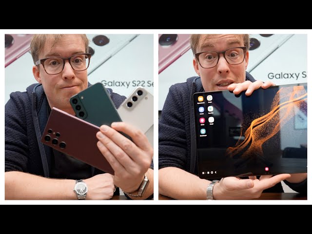 Galaxy S22 und das Mega-Tablet: Ein schneller erster Eindruck