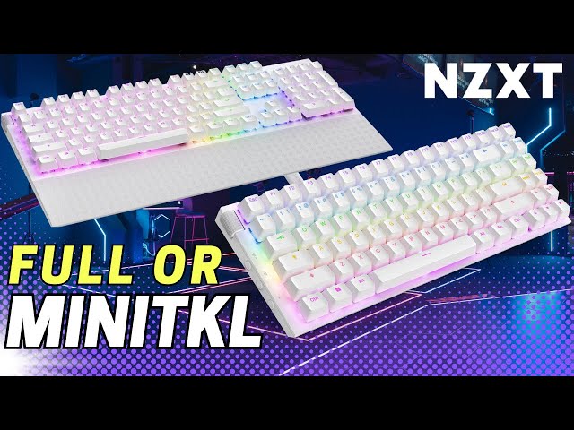 NZXT Gets Full and Mini - NZXT Function 2 & MINITKL Keyboards - Review