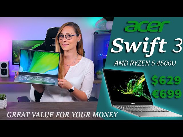 Is the Cheapest Ryzen 5 Laptop any Good? - Acer Swift 3 Review (14", AMD Ryzen 5 4500U, 8GB 1080p)