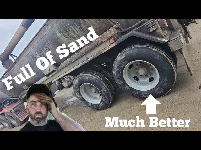 How Are We Going To Get All The Sand Out Of The Tank- About Time For New Trailer Tires
