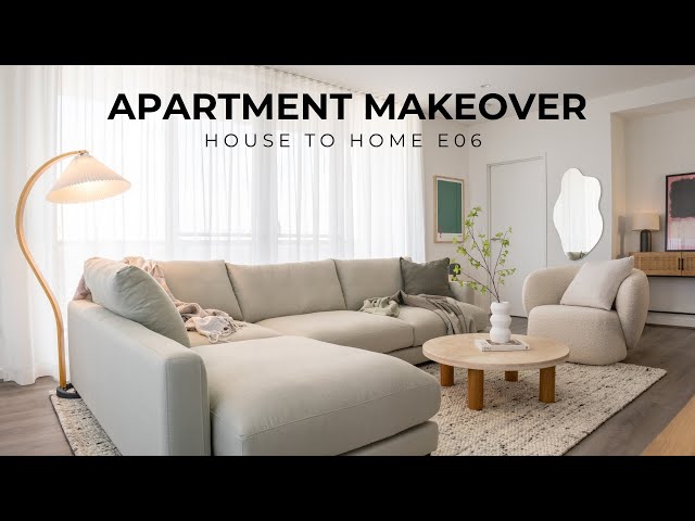 Apartment Makeover - Warm Interior With Sculptural & Organic Forms | House To Home E06