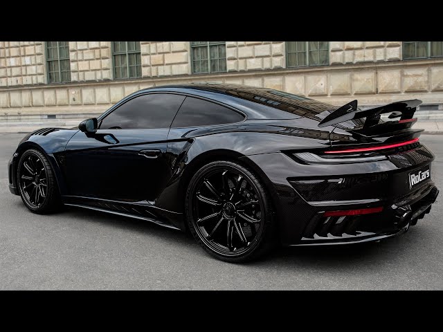 2023 Porsche 911 Turbo S - Full Black/Blue Carbon 911 by TopCar Design