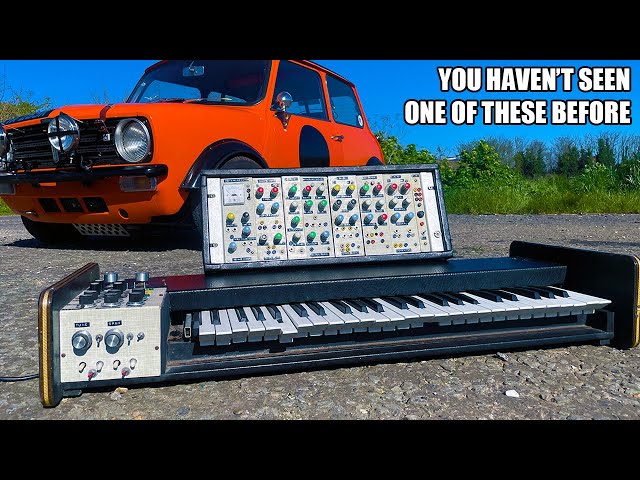 A Rare DIY 70's Magazine Synthesizer You Built Month By Month - P.E Synthesizer