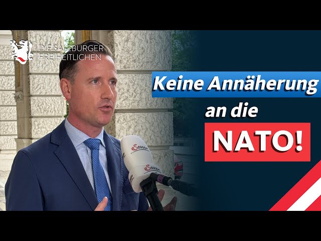 Volker Reifenberger (FPÖ): Es darf keine Annäherung an die NATO geben!