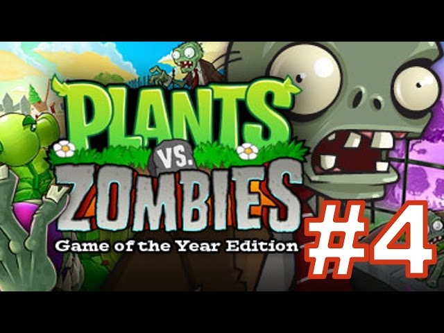 Plants vs Zombies - Ночь [Night] - Прохождение + Достижения, 2 часть