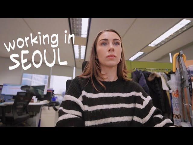 WORKING IN SEOUL 👩🏼‍💻 real office tour + korean company culture vlog