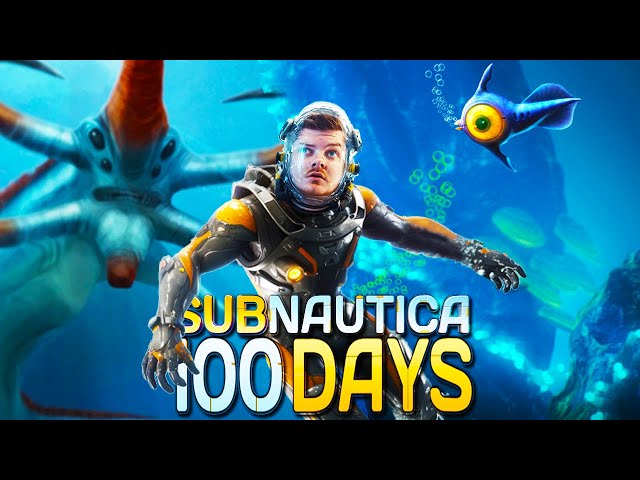 I Survived 100 Days in Subnautica and it was TERRIFYING!