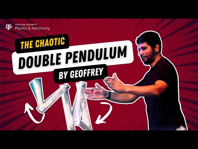 The Chaotic Double Pendulum (Disco Dance Party)