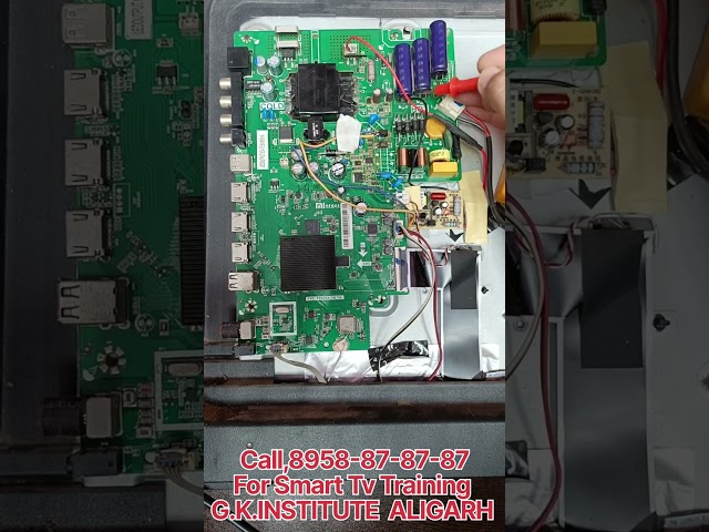 MI Led Tv 43"How To Fix Power Supply Module With Duel Optocupler,5-24 पॉवर सप्लाई मॉड्यूल कैसे लगाएं