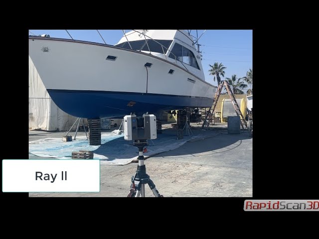 3D Scanning with Artec Ray II and Artec Leo - Boat Industry - Marine Industry