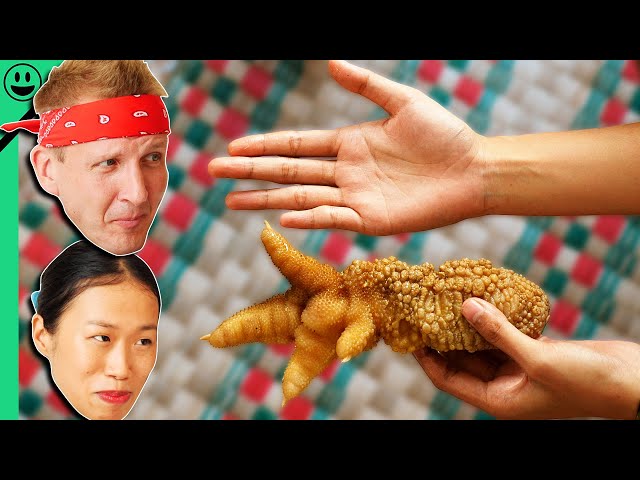 Eating a GINORMOUS Chicken Foot in Vietnam!