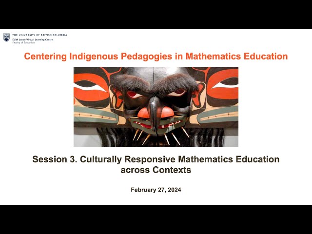 Culturally Responsive Mathematics Education across Contexts