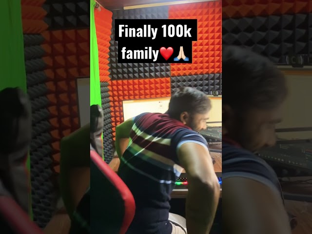 Finally 100k family ❤️ thanks for ur love and support ❤️🙏🏻 #pradeepgiriupdate #100k