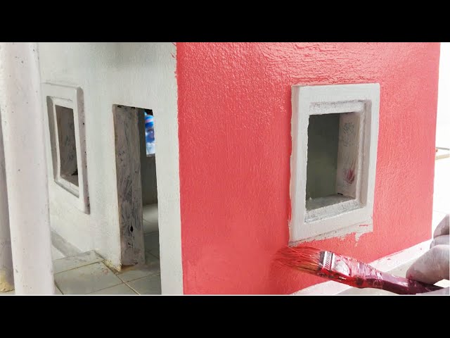 Model Mini House --- Wall Painting - #5