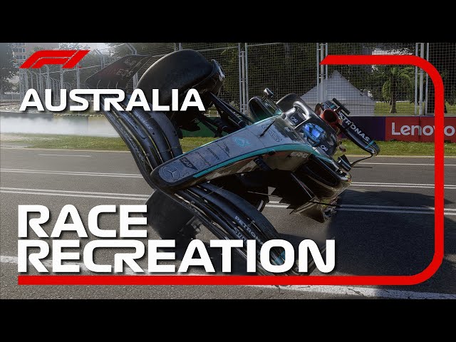 Recreating The 2024 Australian Grand Prix On The F1 24 Game