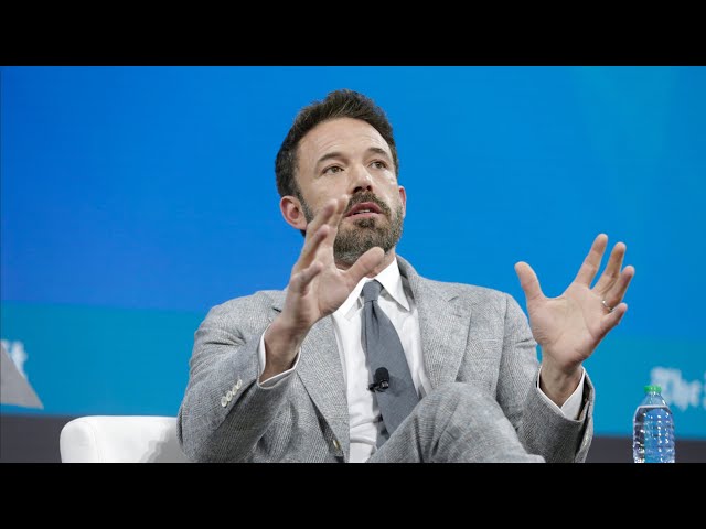 Ben Affleck on how a creator-led studio could change Hollywood
