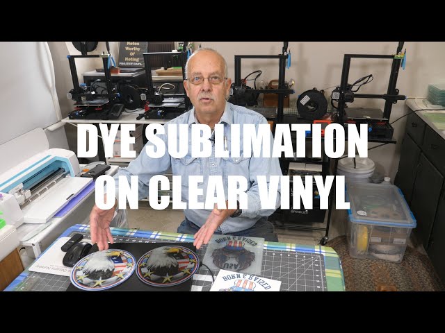 Dye Sublimation On Clear Vinyl