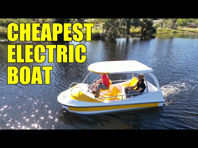 Unboxing my $1,000 ELECTRIC boat from China