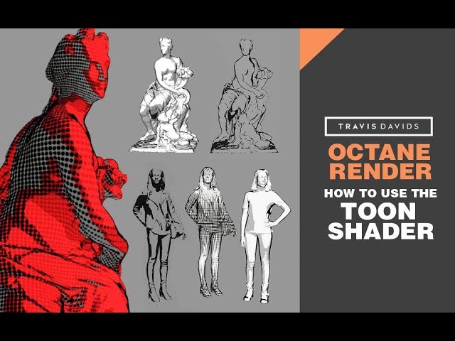Octane Render - How To Use The TOON SHADER