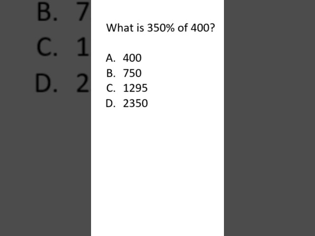 percent math problem... #shorts #math #sat there's a mistake: can you find the error?