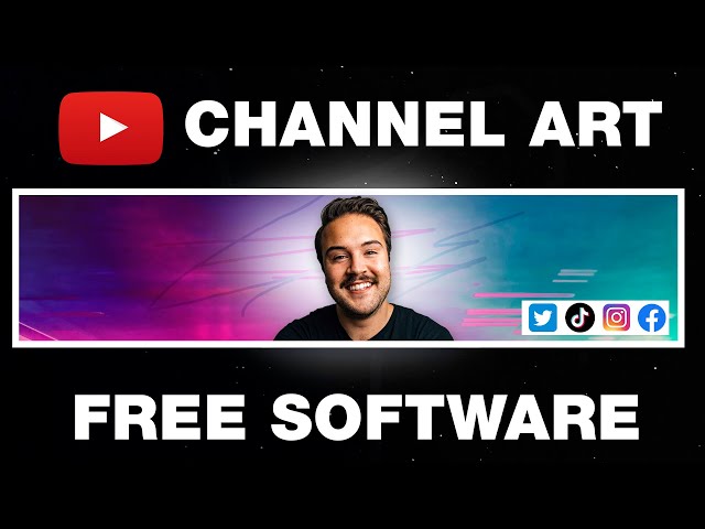 How to Make a YouTube Channel Art Banner For FREE! (Without Photoshop)