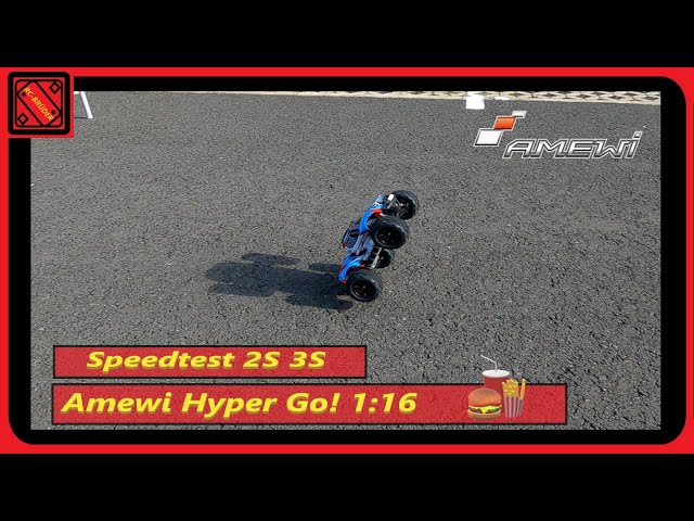 Der Speed Test des Amewi Hyper GO 2S und 3S und das passierte😱😱😱